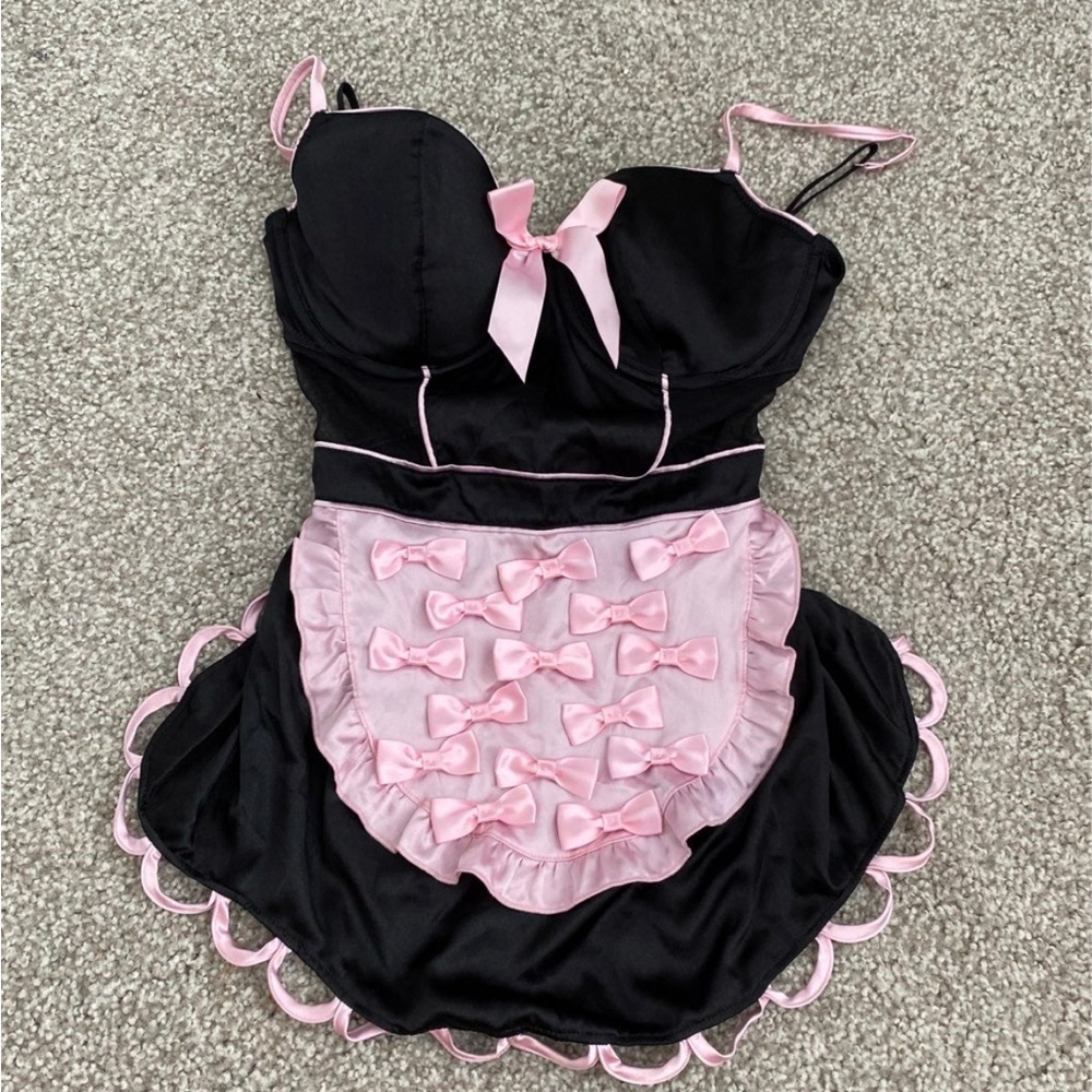 Victors Secrecy Sexy Little Things Maid Babydoll